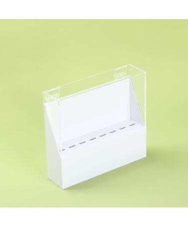 Dust-proof Acrylic 8-Hole Tweezers Holder | Eyelash Extensions Supplies & Tools Display Stand with Cover | Durable Salon Storage Rack - Buy Online on SooperMarket.com