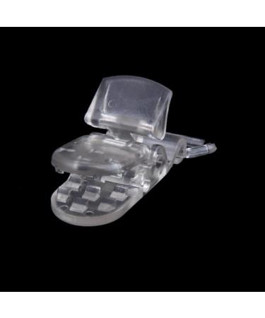 Banziaju Clear Plastic Clip Schnuller Holder | 10PCs Dummy Clips for Crafting Supplies & Tools | Durable Badge Clips for Long-lasting Use - Buy Online on SooperMarket.com