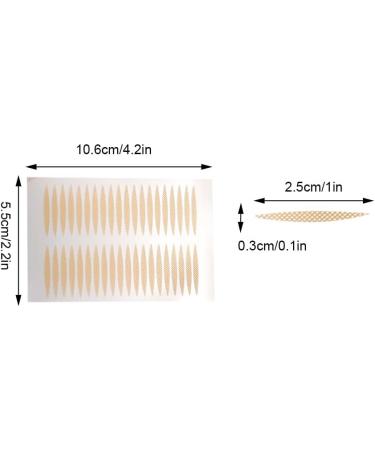 Dajidafu Women Single Use Long-lasting Double Eyelid Sticker Set Banquet Portable Tightening Lifting Strip Kit Makeup Tool 1200 Pieces - Buy Online on SooperMarket.com