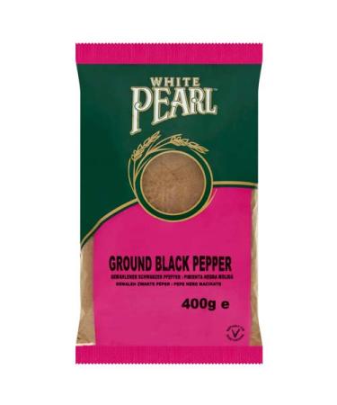 White Pearl Ground Black Pepper - 400g