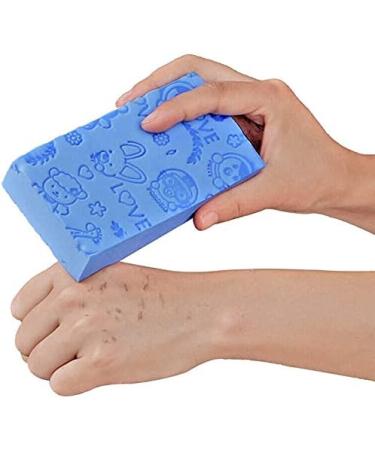Ultra Soft Exfoliating Body Clean Sponge Set - 3 pcs Asian Bathing Goods for Enhanced Blood Circulation | Perfect for Unisex Shower & Bath - Buy Online on SooperMarket.com