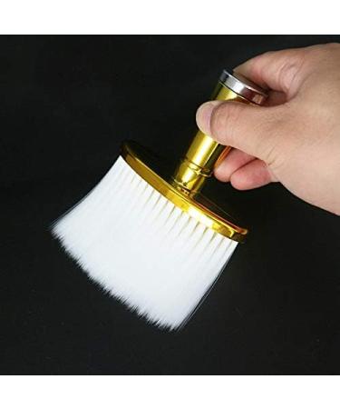 Kuuddker Barber NeCk Duster Cleaning Face Hair Brush for Hair Cutting SweePing Brushes Cleaner Barber AccESSories Tool Gold - Buy Online on SooperMarket.com