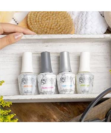 Gelish Fantastic Four Essentials Collection Soak Off Gel Nail Polish Kit 0.5 Fl Oz - Pack of 4 - Buy Online on SooperMarket.com