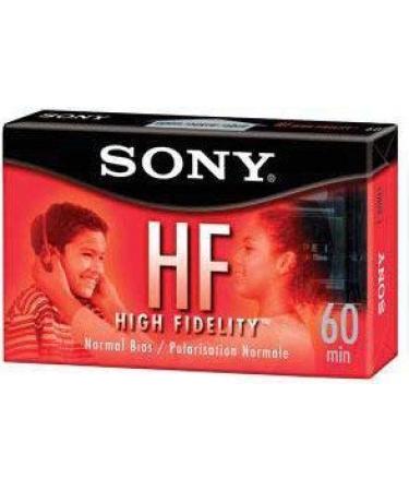 Sony HF 60Min Blank Cassette Tapes C-60HFL (Qty 4)