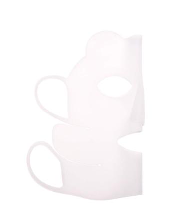 Reusable Silicone Facial Mask Cover - Skin Moisturizing Wrap for Sheet Masks | Anti-Wrinkle Tool to Prevent Essence Evaporation - Buy Online on SooperMarket.com