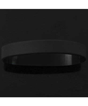 Dawafit 2X Fashion Silicone Rubber Bracelet - Elasticity Wristband Cuff Bangle in Black for Men & Women | International Shipping Available - Buy Online on SooperMarket.com