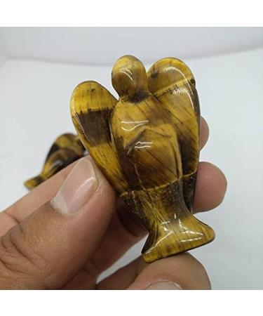 Natural Crystal Rough 2 Inch Golden Tiger Eye Natural Crystal Stones - Buy Online on SooperMarket.com