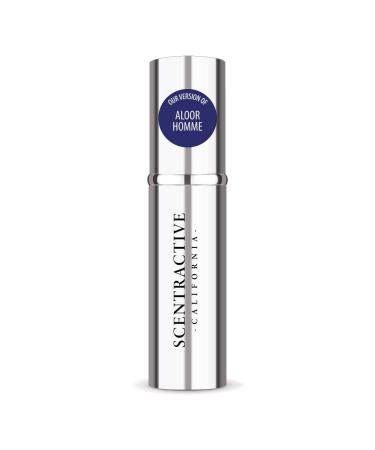 CA Perfume Impression of Aloor Homme For Men Eau de Parfum Spray Refillable Atomizer Bottle 0.17 Fl Oz/5ml-X1 CHAVELLE ALOOR HOMME IMPRESSION 0.17 Fl Oz (Pack of 1)