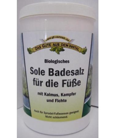 Sole bathing salt for the feet 1000ml