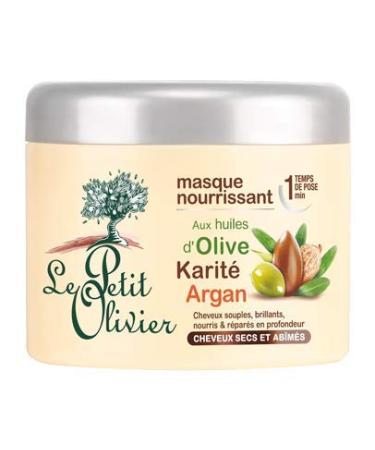 Le Petit Olivier - Hair mask for dry & damaged hair Olive Shea Argan (Huile d'Olive Karit Argan) - 300 ml