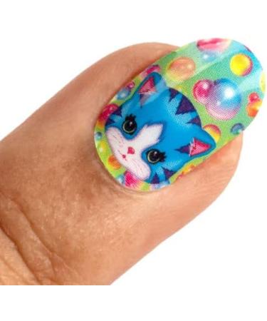 ORLY x Lisa Frank Gel Nail Wraps | Kitten Bubbles Design - Buy Online on SooperMarket.com