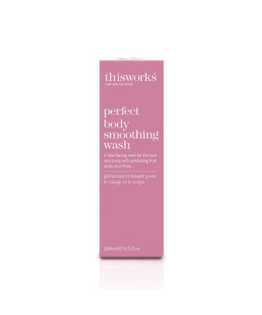 THISWORKS Perfect Smoothing Face & Body Wash - Exfoliating Resurfacing Cleanser 6.7oz | International Shipping Available - Buy Online on SooperMarket.com