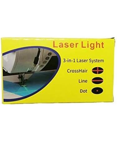 HONEYSEW 3-in-1 Sewing Machine Quilting Light - Adjustable Line Crosshairs, Dot Illumination Heads - Precise Stitching, Easy Mounting with Hook and Loop Tape - Buy Online on SooperMarket.com