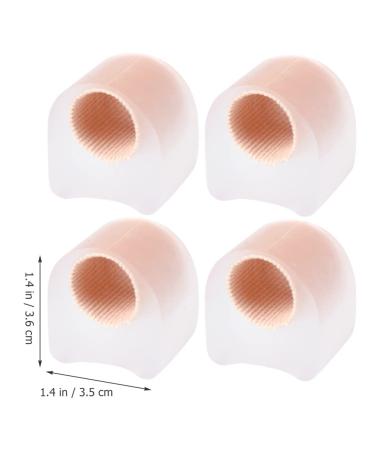 Gatuida Silicone Toe Separator + Bunion Corrector 2 Pairs - Thumb Splint Included | Overlapping Toe Relief | 3.6x3.5cm - Buy Online on SooperMarket.com