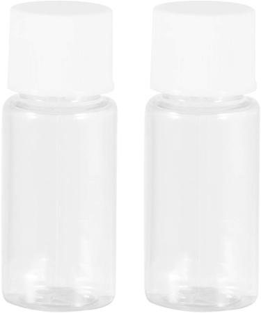 Buy Kallory 25 Mini Sample Bottles 10ml - Refillable Transparent Cosmetic Containers for Shampoo & Lotion - Ideal for Travel & Samples - Buy Online on SooperMarket.com