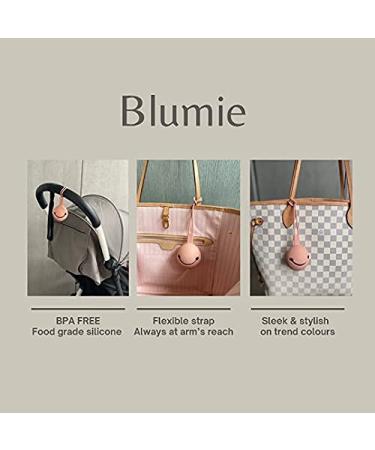 Blumie Silicone Travel Case for Pacifiers - Eco-Friendly Storage Box (Clay) | International Shipping Available - Buy Online on SooperMarket.com