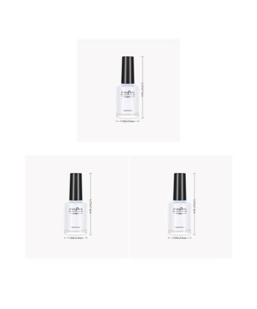 3 set of Peel Off Protective Nail Polish Manicure Liquid Tape Spill-proof Gel Tearable Nail Care Tool 15ml White 3 set of (white 15m)