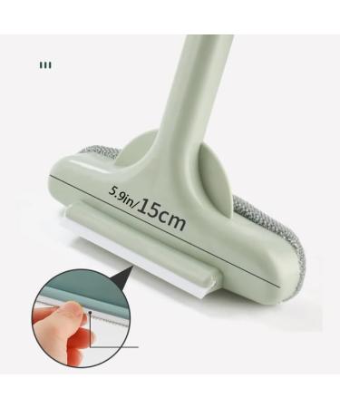 2 In 1 Window Cleaner Brush Mesh Screen Cleaner Glass Cleaning Scraper Window Screen Brush Washing Equipment extendable Blue - Buy Online on SooperMarket.com