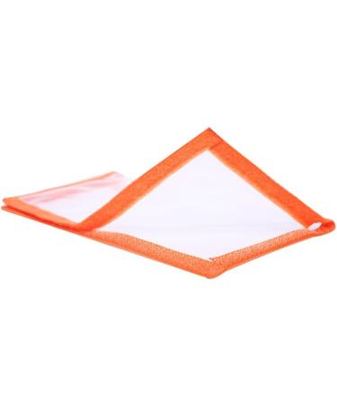 Fishing Lure Wraps 4 Pack - Clear PVC Bait Hook Covers for Safe Fishing - Medium Orange - Buy Online on SooperMarket.com