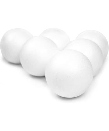 Smooth Craft Foam Polystyrene Balls for Projects - Available in Sets of 3 to 12 Balls - Buy Online on SooperMarket.com