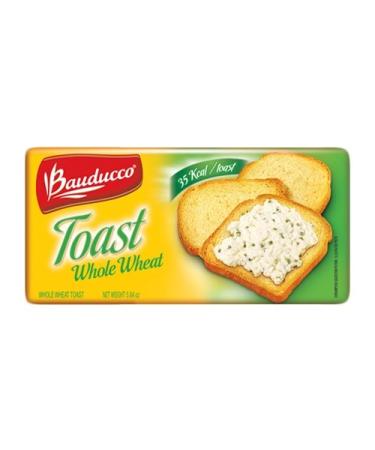 Bauducco Whole Wheat Toast - 5.64 oz | Torrada Integral Bauducco - 160g - (PACK OF 02)