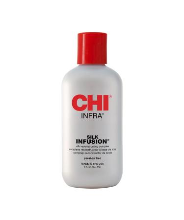 CHI Helmet Head Extra Firm Hairspray 10 oz & INFRA Silk Infusion 6 Fl Oz 10 Ounce (Pack of 1) Hairspray + Silk Infusion 6 Fl Oz - Buy Online on SooperMarket.com