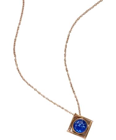 Women's Map Pendant Twelve Necklace Constellation Wild Necklace Simple Personality Clavicle Star Necklaces & Pendants Simulated Diamond Initial Necklace (F One Size) - Buy Online on SooperMarket.com