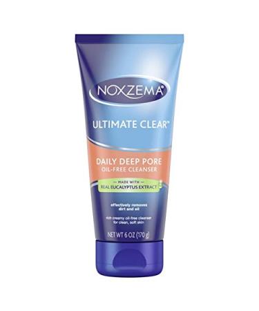 Noxzema Daily Deep Pore Cleanser 6 oz (Pack of 4) - Gentle Cleansing for Clear Skin - Buy Online on SooperMarket.com