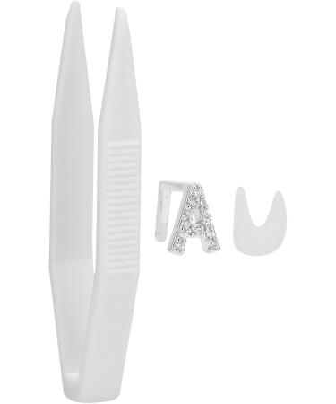 Capital Letter A Single Hip Hop False Tooth Halloween Festival Hip Hop Tooth Decoration Accessory (Silver Color) - Buy Online on SooperMarket.com
