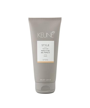 KEUNE Style Triple X Gel Hair Gel For Strong Hold and Shine  6.8 Oz.