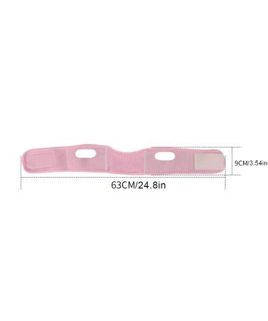 Ehoter Double Chin Reducer Face Slimming Strap & Neck Lifting Mask - Adjustable V Line Face Lifting Tape - Black Compression Bandage - Buy Online on SooperMarket.com