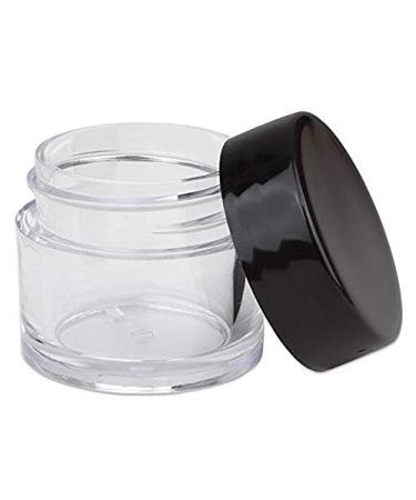 Beauticom 7g Thick Wall Clear Acrylic Jars - Leak Proof for Beauty/Cosmetics - 72 Pieces with Lids - Buy Online on SooperMarket.com