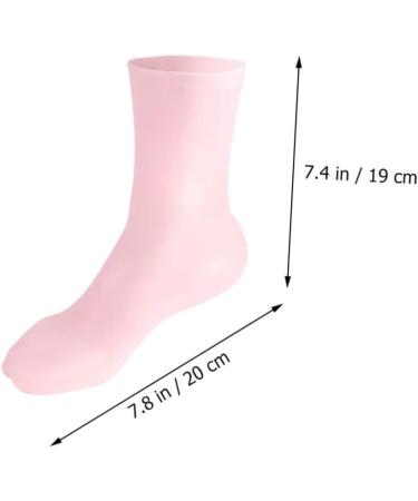 PLAFOPE 1 Pair Moisturizing Socks Beach Socks Foot Protection Covers Foot Protective Socks Elastic Long Socks Moisturizing Long Socks Moisturizing Feet Socks Moisturizing Foot Socks 20x10cm - Buy Online on SooperMarket.com