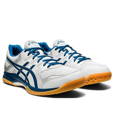 ASICS Gel-Rocket 9 Mens Shoes 6 Glacier Grey/Mako Blue