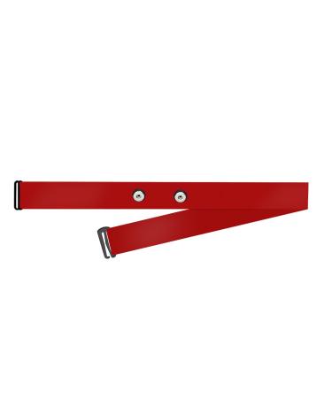FITCENT Elastic Heart Rate Monitor for Garmin Wahoo Polar H10 Coospo Magene Bryton Livlov Red