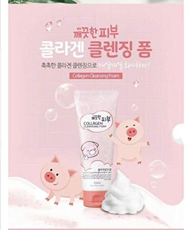 Esfolio Collagen Cleansing Foam 5.29oz - Hydrating Facial Cleanser 150g - Buy Online on SooperMarket.com