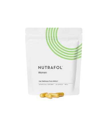 Nutrafol Women's Hair Growth Supplement | Ages 18-44 | Clinically Proven for Visibly Thicker & Stronger Hair | Dermatologist Recommended | 1 Pouch | 1 Month Supply
