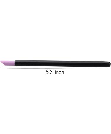 Dawafit 3X Black Quartz Scrubs Stone Cuticle Stick Pen Cuticle Nail Art Spoon Cut Nail Manicure Care - Buy Online on SooperMarket.com