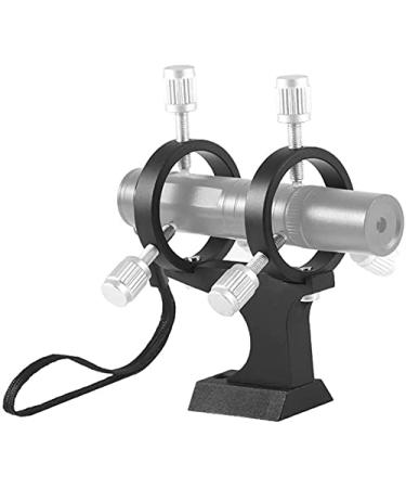 Telescope Finderscope Bracket Flashlight Finder Scope Bracket Aluminum Alloy Adjustable Finder Scope Mounting Bracket with 1/4 Standard Hole for Astronomical Telescope Pointer