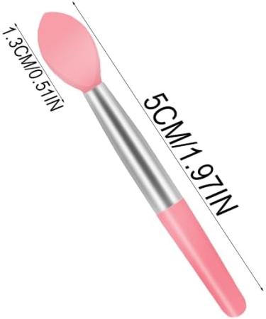 Silicone Mini Lip Brush Set - 4 Pcs Portable & Reusable Lip Applicator Brushes - Buy Online on SooperMarket.com