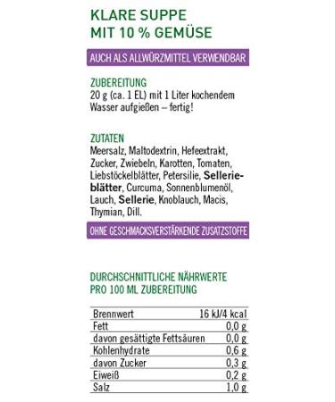 Fine-Fix Wellness Clear Soup 220g - Low Calorie Vegan Soup Powder | No Flavor Enhancers | Healthy Vegetable Broth for International Shipping - Buy Online on SooperMarket.com