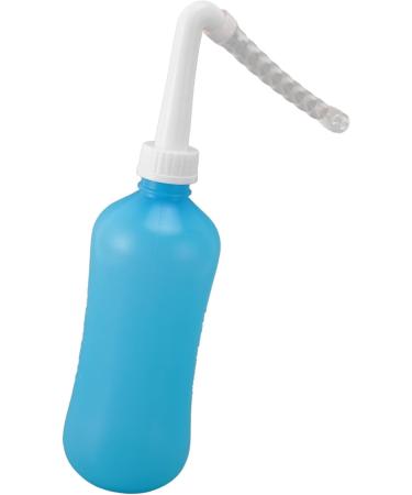 Nasal Rinsing Cleaner Efficient Easy Large Capacity Comfortable Sinus Rinsing Bottle for Sea Water (500ML Blue) - Buy Online on SooperMarket.com