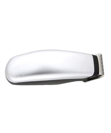 Mini Portable Electric Hair Clipper Beard Trimmer Haircut for Men Women (Silver)
