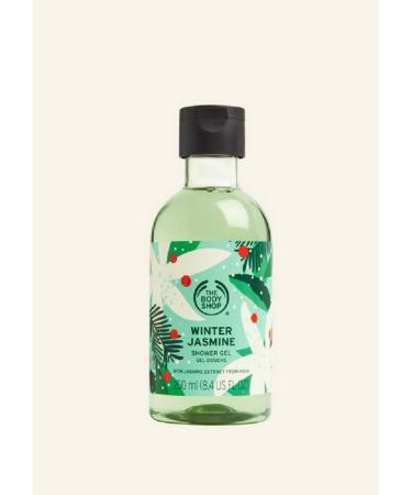 The Body Shop Winter Jasmine festive Shower Gel 250ml Special Edition 2020 MOISTURISER WARM SWEET VANILLA SCENT VEGAN