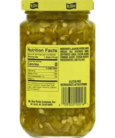 Mt Olive Pickle Co Mt Olive Diced Jalapeno Pepper 12 oz - Buy Online on SooperMarket.com