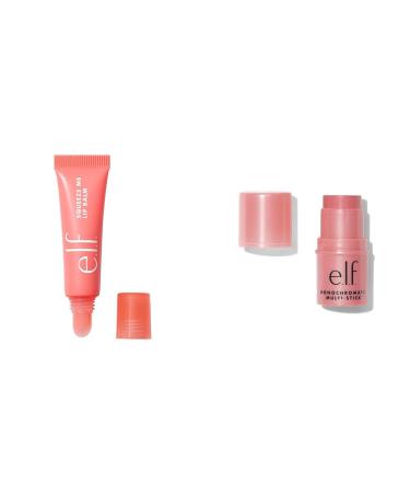 e.l.f. Squeeze Me Lip Balm Moisturizing Lip Balm For A Sheer Tint Of Colour & Monochromatic Multi Stick Luxuriously Creamy & Blendable Color For Eyes Lips & Cheeks