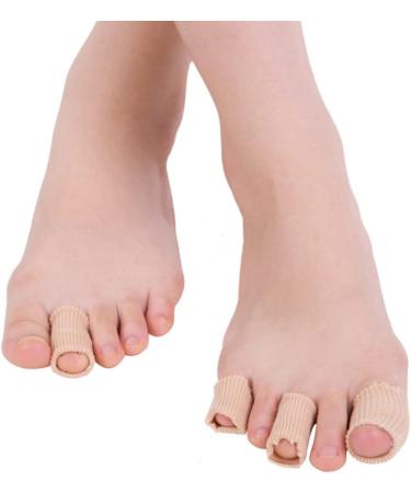 Healvian Toe Spacers & Tubes Sleeves 2Pcs - Elastic Fabric Lined Cushion Pad Protectors for Blisters & Calluses - Blister Bandaids 20X2.5CM - Buy Online on SooperMarket.com