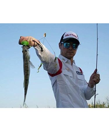 Alabama Rig Umbrella for Bass Fishing - 3 Arm Swim Baits Lures Bait Kit | Freshwater Trout Salmon - 2 Pcs Black Blue - Buy Online on SooperMarket.com