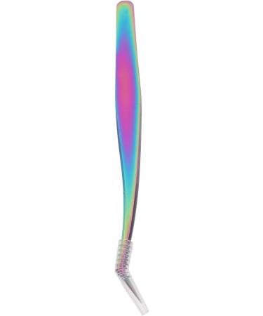 Professional Stainless Steel Eyelash Extension Tweezers | Long Sloping DIY Nail Art Tweezers - International Shipping - Buy Online on SooperMarket.com