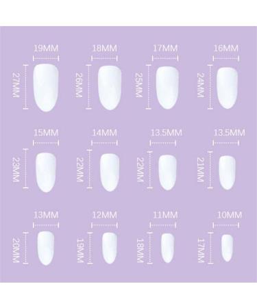 Buy Luvadeyo 24 Pcs Pressed False Nails - Pink & White Medium Long Glue-On Nails for Women & Girls - International Shipping Available - Buy Online on SooperMarket.com